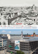 Lade das Bild in den Galerie-Viewer, 2025/Chemnitzer Kalender - Chemnitzer Innenstadt zerstört und wieder aufgebaut (DIN A3)