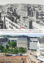 Lade das Bild in den Galerie-Viewer, 2025/Chemnitzer Kalender - Chemnitzer Innenstadt zerstört und wieder aufgebaut (DIN A3)