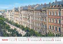 Lade das Bild in den Galerie-Viewer, Chemnitzer Kalender 2027 – Straßenzüge auf dem Kaßberg (DIN A4)