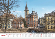 Lade das Bild in den Galerie-Viewer, Chemnitzer Kalender 2027 – Straßenzüge auf dem Kaßberg (DIN A4)
