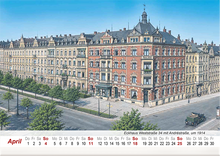 Lade das Bild in den Galerie-Viewer, Chemnitzer Kalender 2027 – Straßenzüge auf dem Kaßberg (DIN A4)