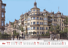 Lade das Bild in den Galerie-Viewer, Chemnitzer Kalender 2027 – Straßenzüge auf dem Kaßberg (DIN A4)