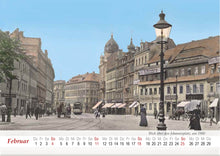 Lade das Bild in den Galerie-Viewer, Chemnitzer Kalender 2024 - Johannisplatz am Anfang des 20. Jahrhunderts (DIN A4)
