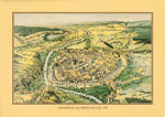 Chemnitz als Festung um 1750