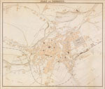 Stadtplan von Chemnitz 1862
